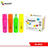 Текстовыделитель Mazari 4609, Alingar 5535 5мм желтый 1/12