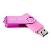 Флэш диск USB Smart buy 64gb Twist розовый