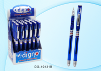 Масляная ручка Digno Candid 10131 рез.грип синяя 1/24