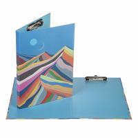 Папка планшет А4 ламинир. Hatber Россия 88874, Color Hills 075741, офис 21098