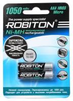 Батарея- аккумулятор Robiton 1050/1000mAh AAA мизин. 1/2
