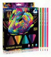 Карандаши 48цв deVente mega soft супермягкие 3-гр  5025000 1/4