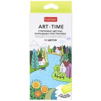 Карандаши 12цв Hatber стираемые 85920/85923 Art Time  1/12