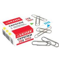 Скрепки 28мм deVente никелиров. 4135602 1\20\250