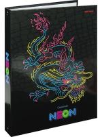 Тетрадь на кольцах 80л Проф фольга "NEON" 3239