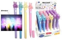 Ручка с подсветкой Mazari мишки 15563