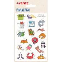 Наклейки декоратив. объемные Devente кошечки 8002454/55/59/75