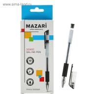 Гелевая ручка Mazari Denise 5523 черная 1/40