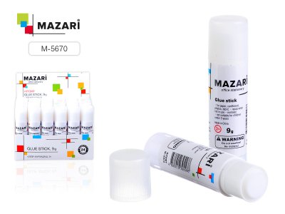 Клей карандаш 9г Mazari 5670 1/24