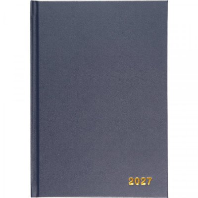Ежедневник А5 2027г Attomex Basis синий черный 2332741/4