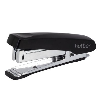 степлер №10 Hatber 12л черный 085962 
