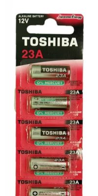 Батарейка 23A Toshiba, GP High Voltage 23AF-2C5 1/5