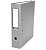 Папка регистратор PVC/бум 7,5см серая Attomex 3093307, FILE 1/50