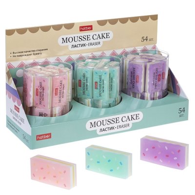 Ластик Hatber Mousse 087015 1/54