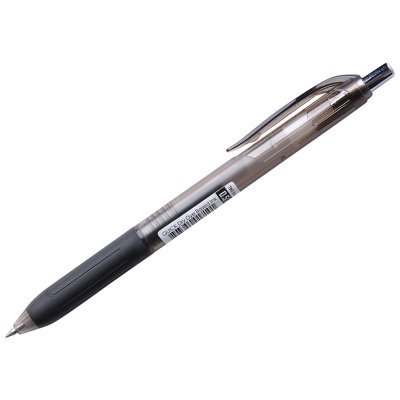 Авторучка масляная Crown Quick Dry QD-018 черная 1\12