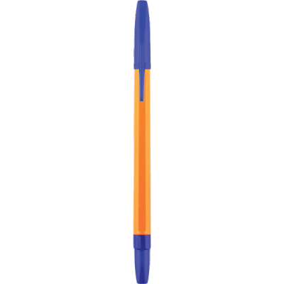 Шариковая ручка Attomex желтый корпус 5073919 синяя 1/50