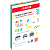 Бумага офисная А4 50л 5цв интенсив. цв Devente 2072249