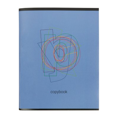 Тетрадь 96л Svetoch "Шрифты 96121 синяя 1/32