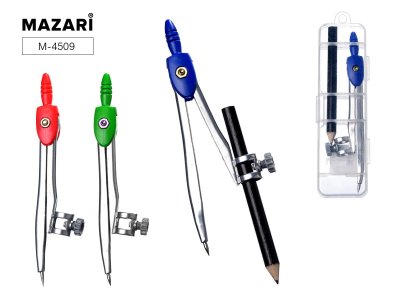 Циркуль Mazari с карандашом 4509 1/24