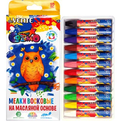 Масляная пастель 12цв deVente 8172100