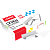 Скобы №24 Devente белые 4141700 1/10