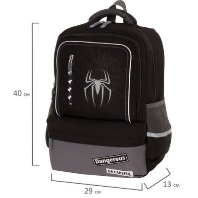 Рюкзак Brauberg 229978 Spider 40*29*13 ортопедич спинка