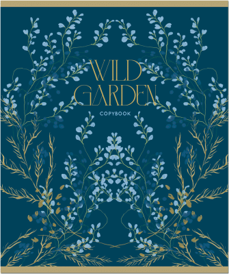 Тетрадь 48л Полином Wild Garden выбор лак 3472 1\40